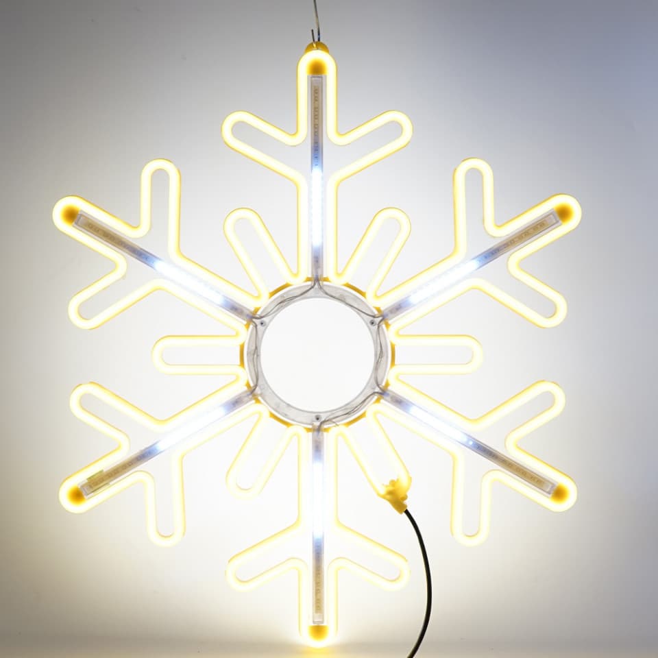 Banda led in forma de Fulg de Zapada BL-364-CLD