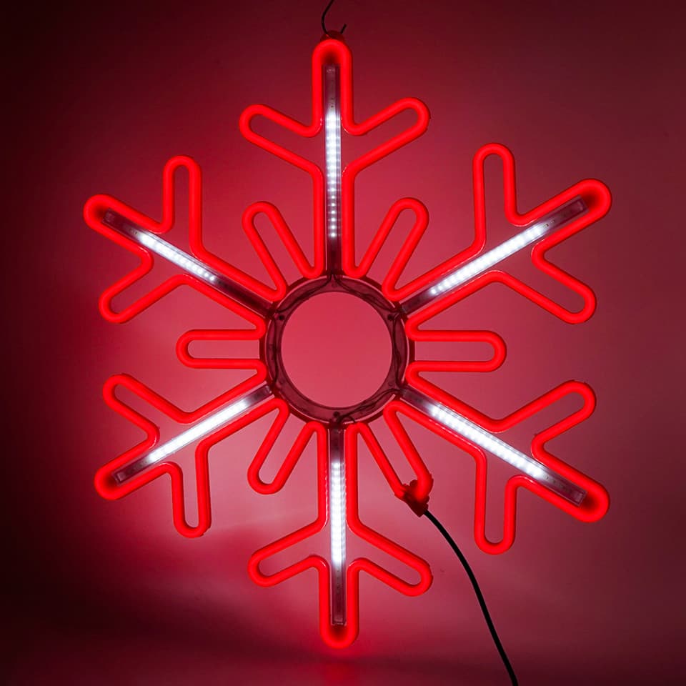 Banda led in forma de Fulg de Zapada BL-365-R