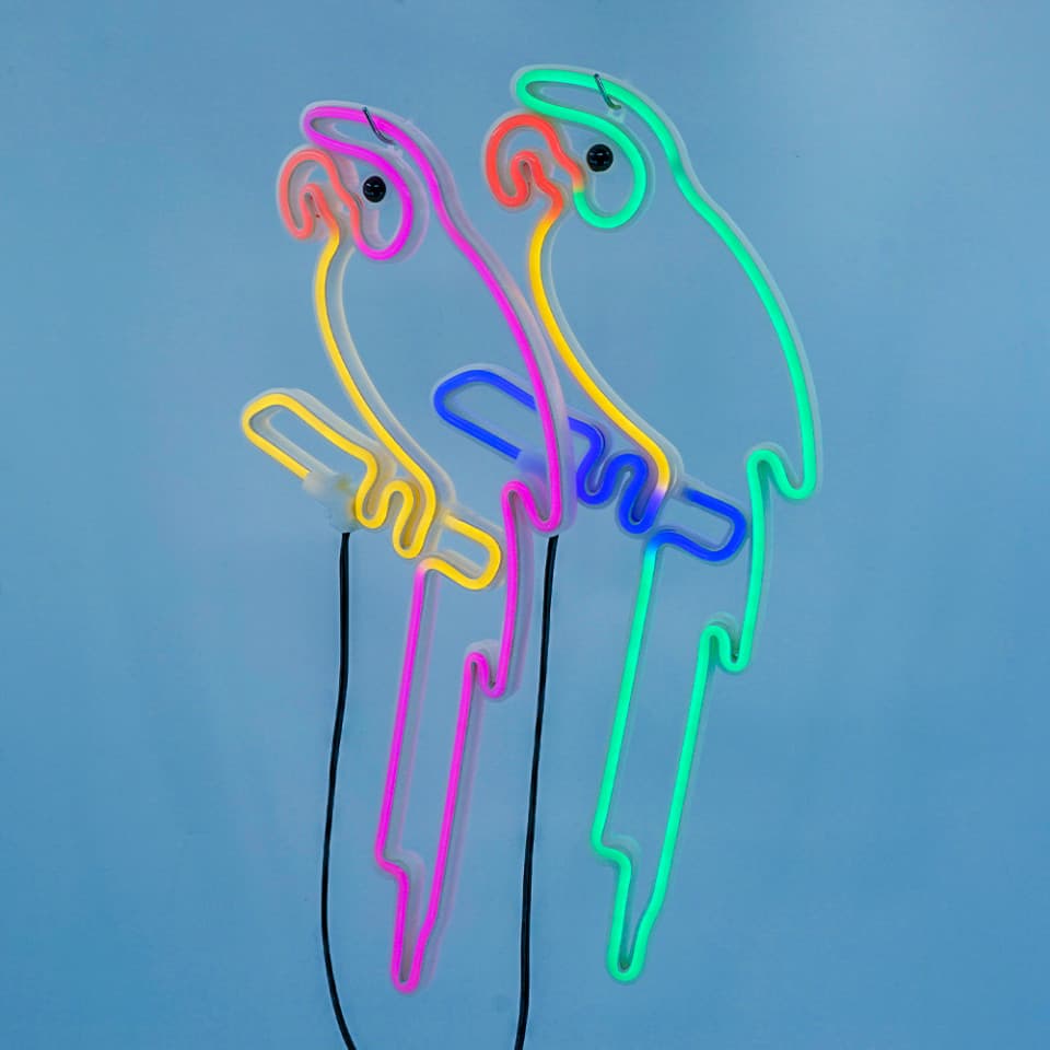 Banda led in forma de Papagali BL-373-m, 50cm