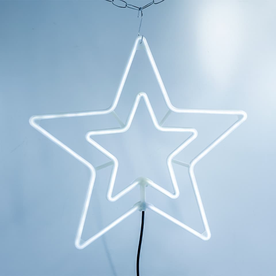 Banda led in forma de Stea BL-370-W, 60cm