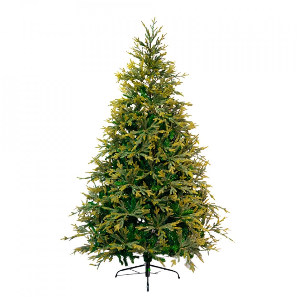 Brad artificial cu instalatie Led, lumina calda , 620 led-uri, dimensiune 240cm , TP1002