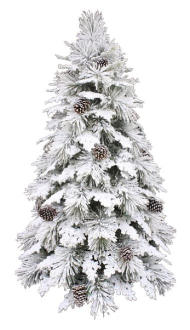 Brazi Artificiali De Lux de Craciun cu Zapada, dimensiune 210cm, MI-165-210