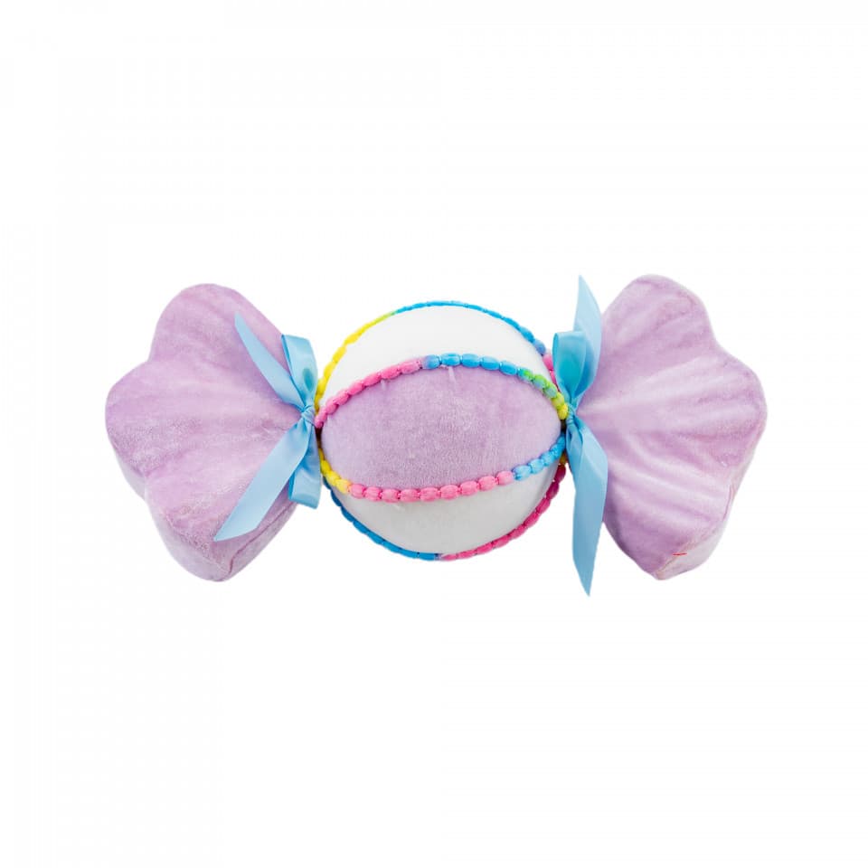 Decoratiune brad in forma de bomboana, culoare lila, dimensiune: 44x7x18.5 cm, MI-651