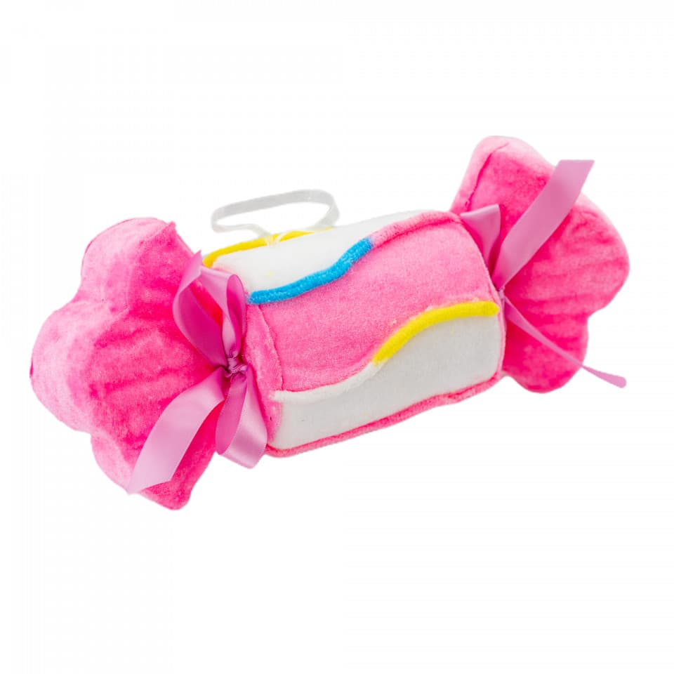 Decoratiune brad in forma de bomboana, culoare multicolor, dimensiune: 31x6.5x13.5 cm, MI-627