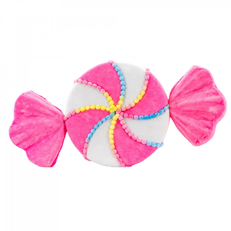Decoratiune brad in forma de bomboane, culoare roz, dimensiune: 52x7x25cm, MI-532