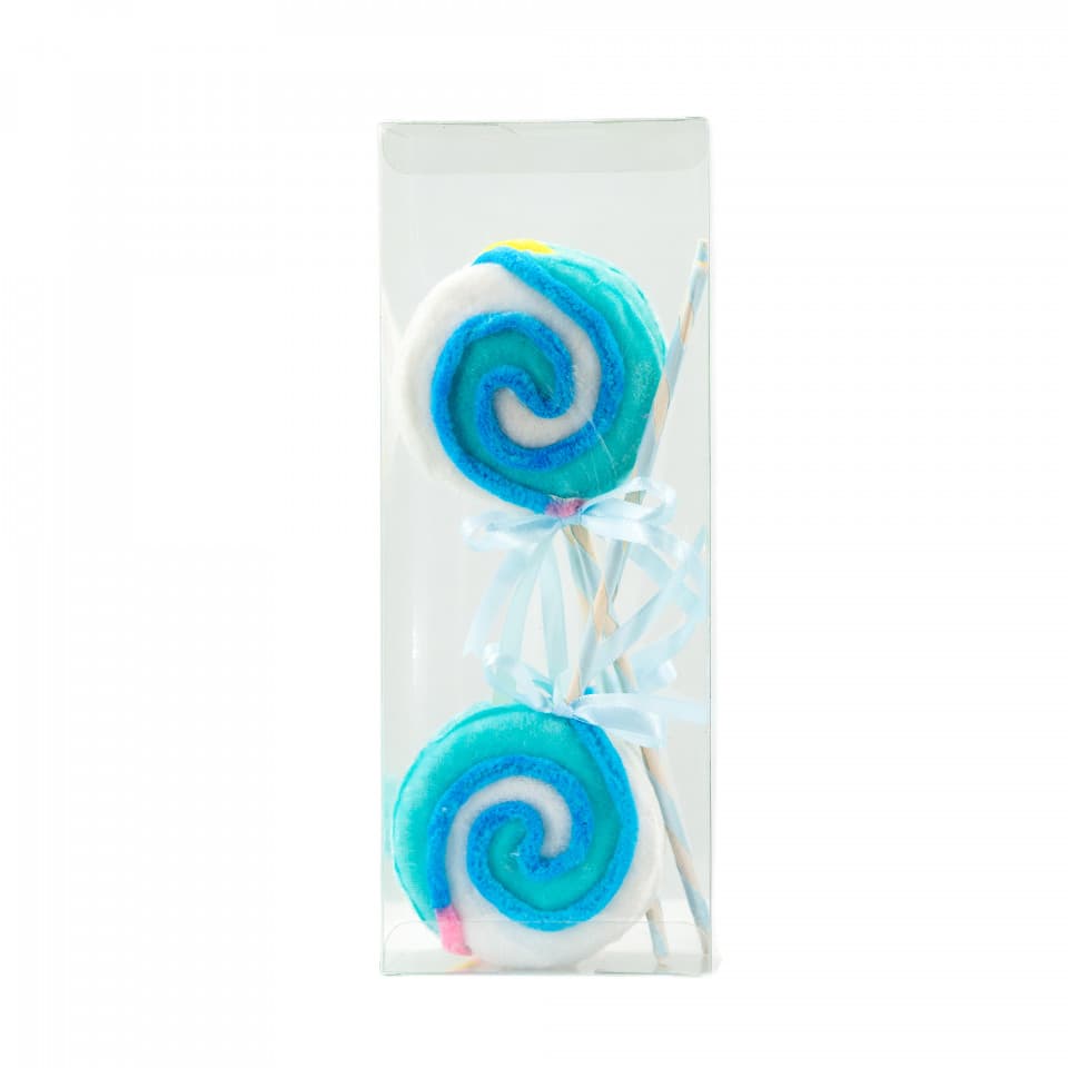 Decoratiune brad in forma de Lollipop, culoare multicolor, dimensiune: 8.5x1.5x24 cm,4 buc/set MI-601