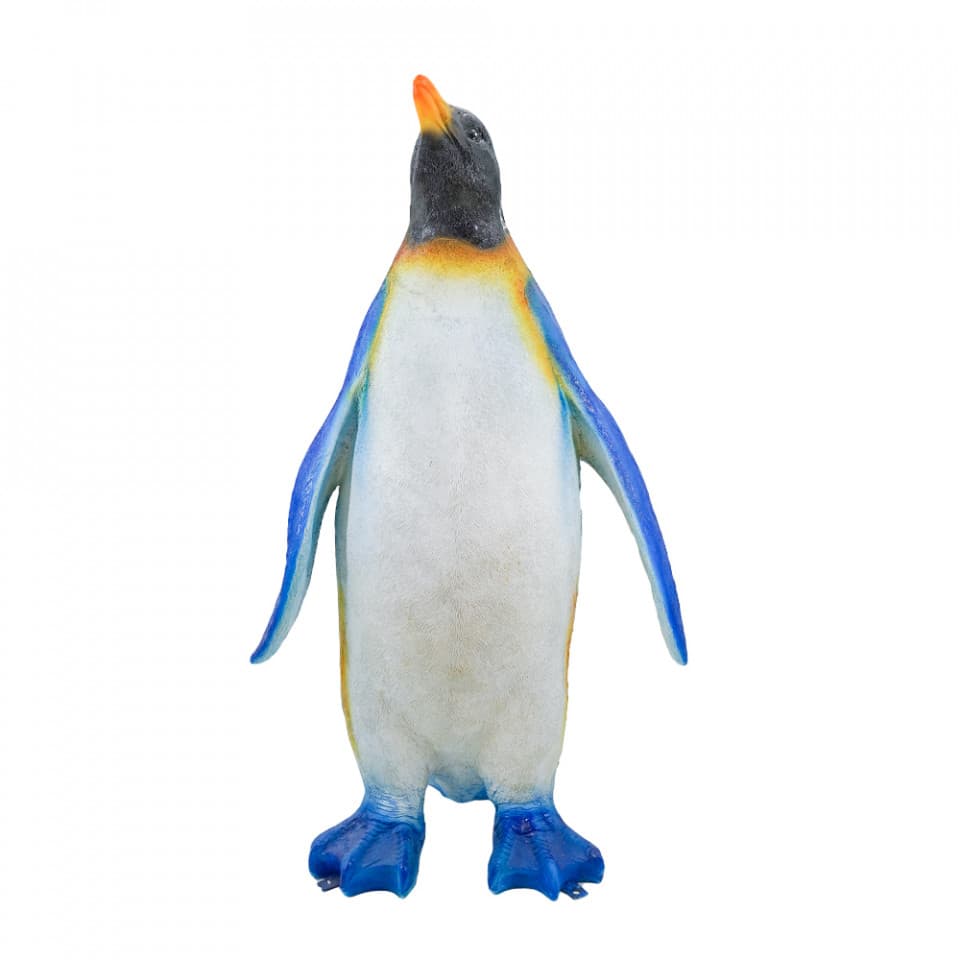 Decoratiune de exterior Pinguin din fibra de sticla, 1400 Led, dimensiune: 130*75*35cm, M-008