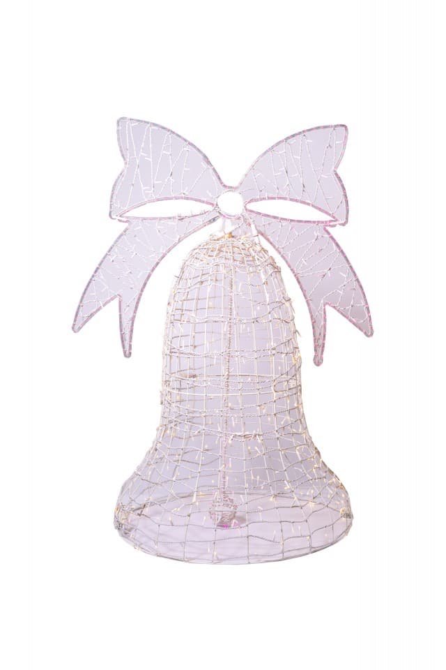 Decoratiune luminoasa pentru exterior, Clopot, h 150cm, 600 Led