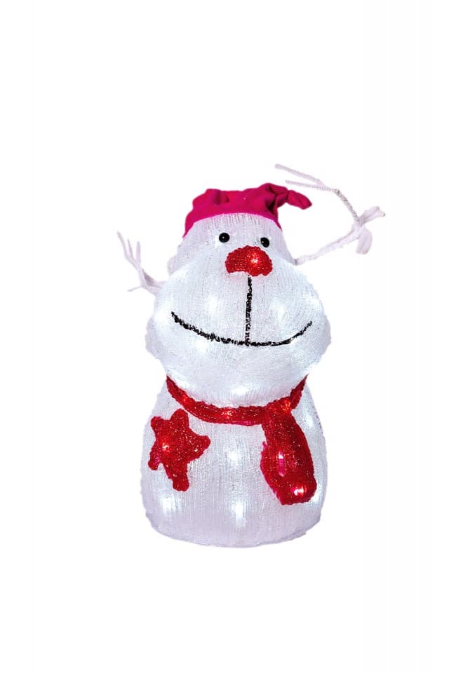 Decoratiune luminoasa pentru exterior Olaf Brother, h 34cm, SW-208