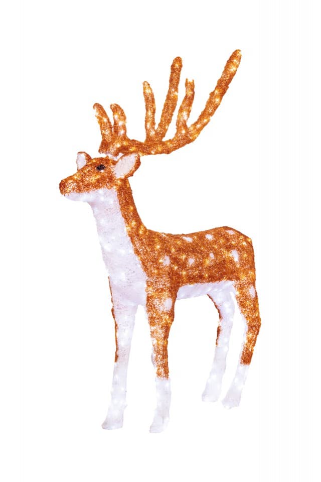 Decoratiune luminoasa pentru exterior Ren, h 137cm