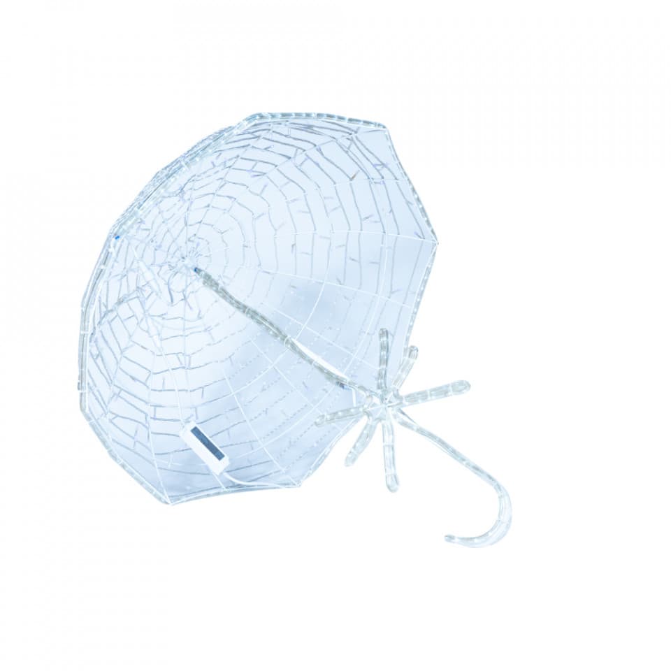 Decoratiune luminoasa pentru exterior, Umbrela, 100cm, 986 LED, RGB cu Flash + telecomanda