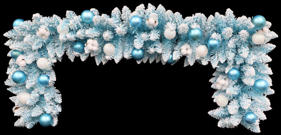 Ghirlanda Artificiala cu decoratiuni , 270cm, TP-148