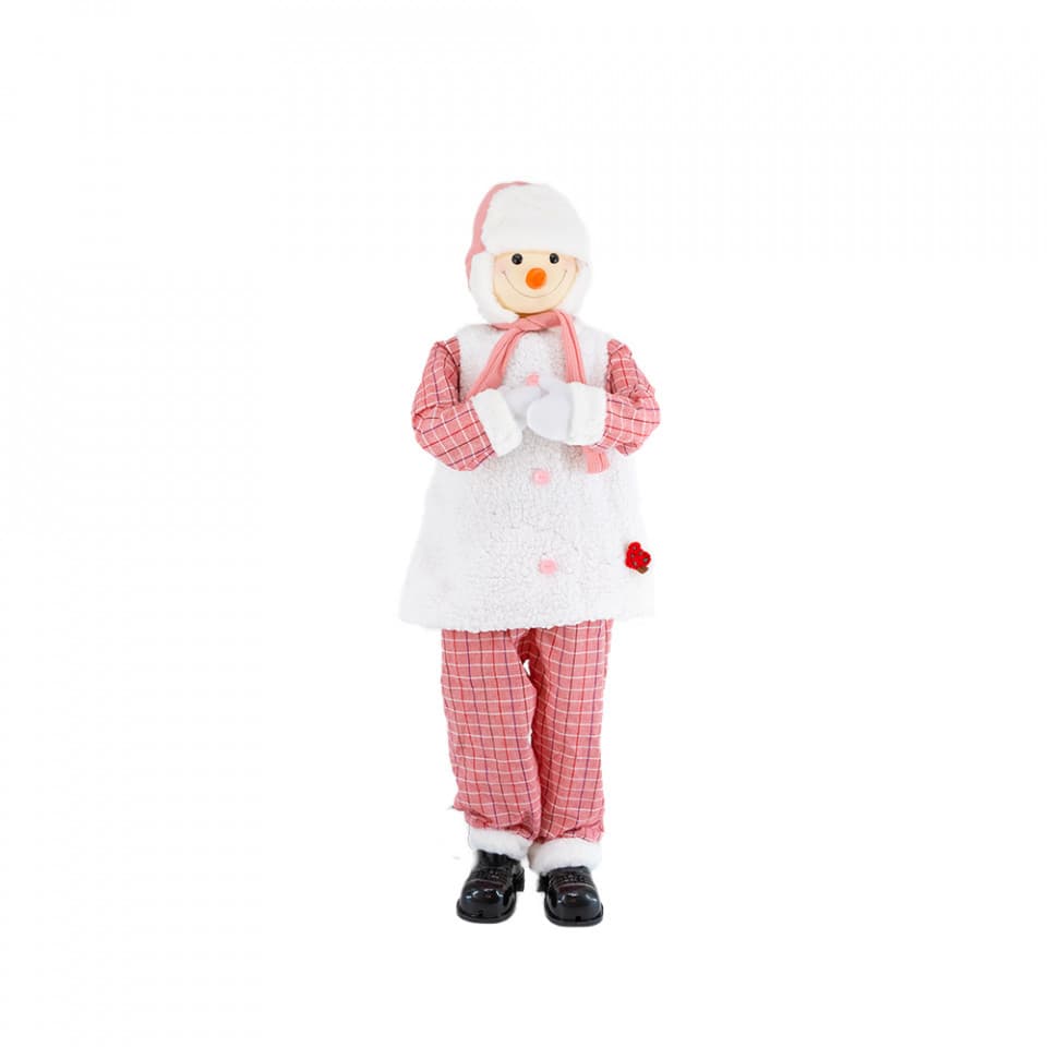 Om de zapada muzical cu miscare lenta, culoare roz, dimensiune 90, alimentare la priza, HB-1008-90