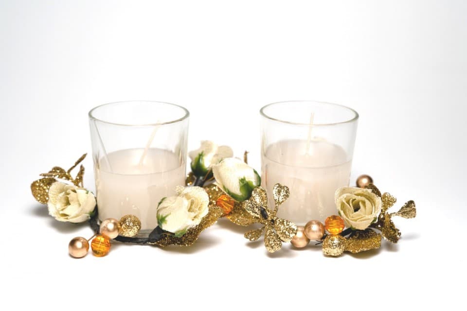 Suport decorativ cu lumanare SW-705-G